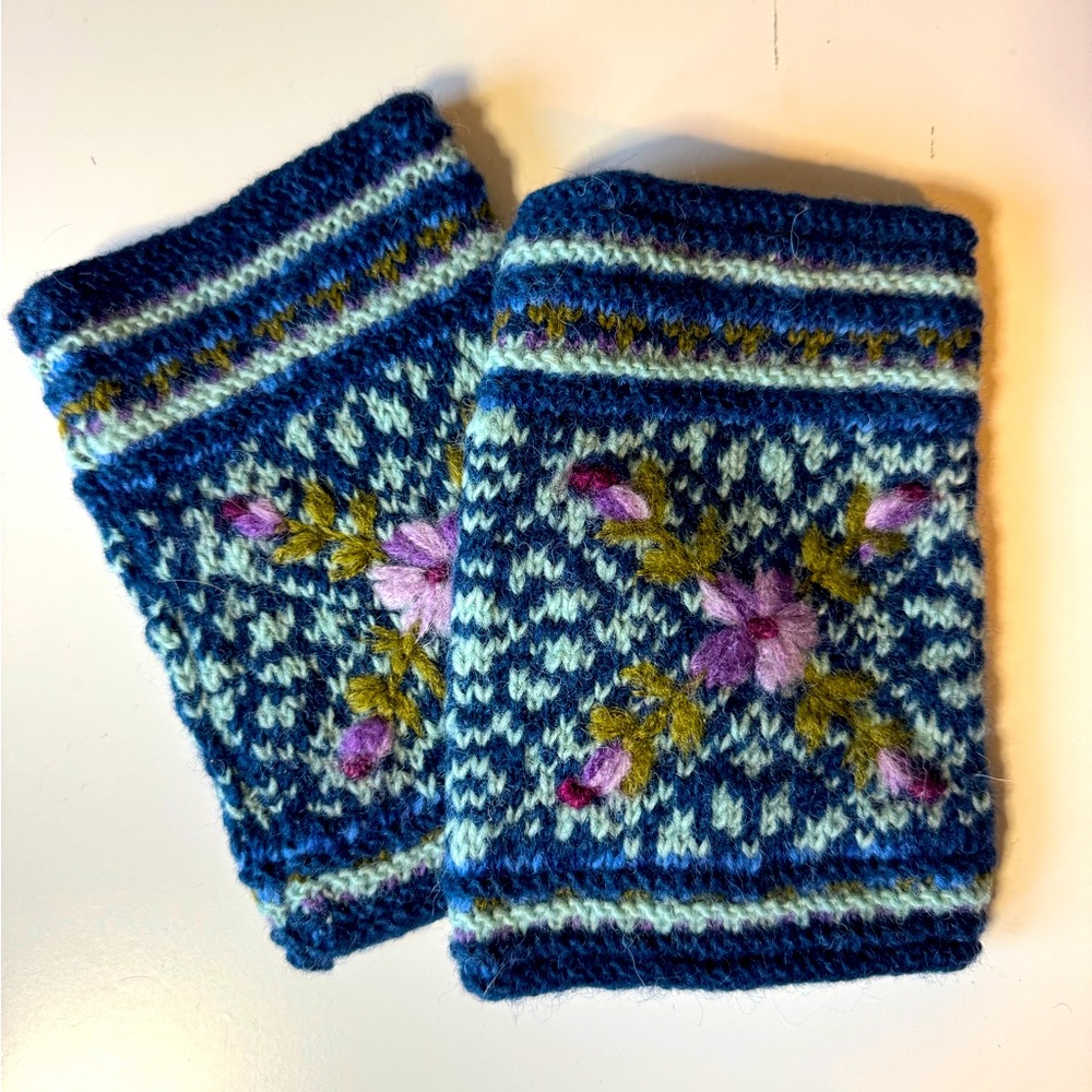 Sundance X French Knot Wool Fair Isle Boot Warmers